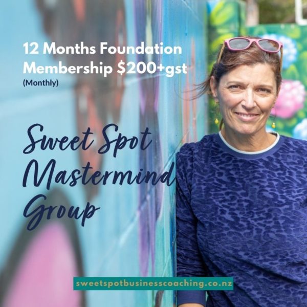Sweet Spot Mastermind Group - 12 Months $200p/m