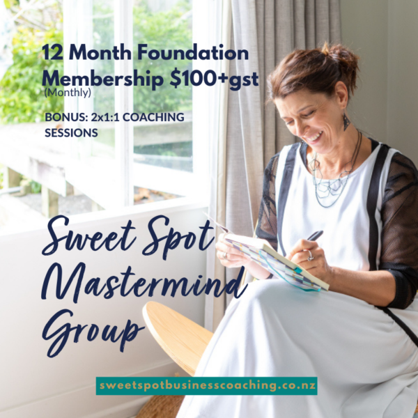 Sweet Spot Mastermind Group - 12 Months Funded